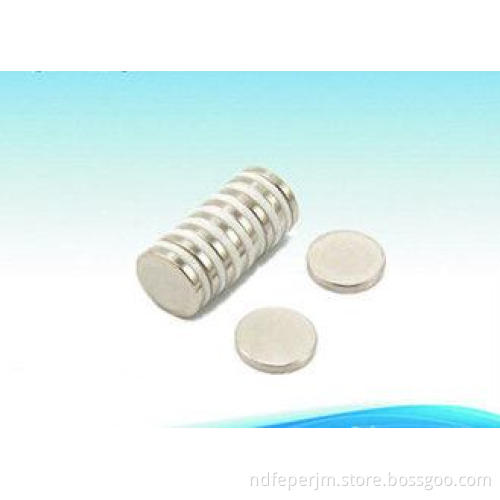OEM / ODM N50 Sintered Neodymium Magnet NdFeB Disc Magnet F